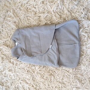Halo grey fleece Sleepsack Swaddle newborn
